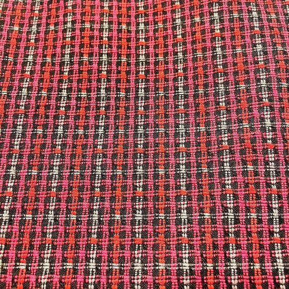 Ann Taylor LOFT Mini Skirt Womens Size 14 Red Multicolor Lined (A0127) - Picture 2 of 5